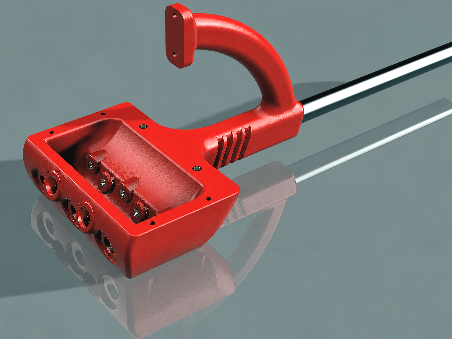 Pneumatic Mortar Sprayer with 5 Lockable Nozzles (3 Wall + 2 Ceiling) TK-51 - Plastering Machines - image 8